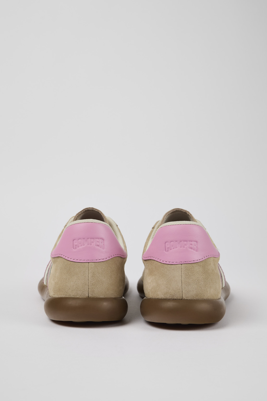 Pelotas Soller Beige Nubuck/Leather Sneaker for Women - Image 3