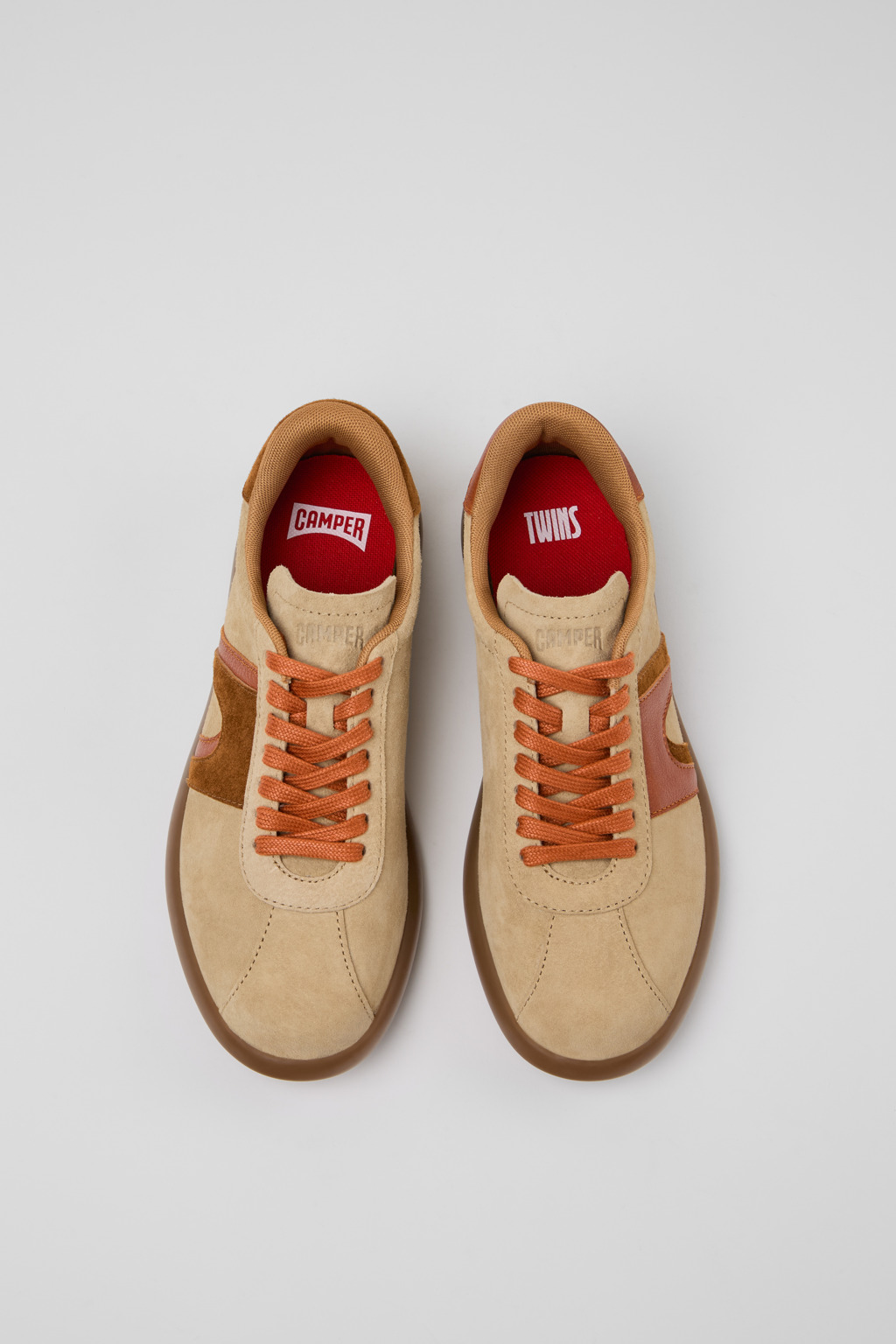Twins Multicolor Nubuck Sneakers for Women. - Image 4