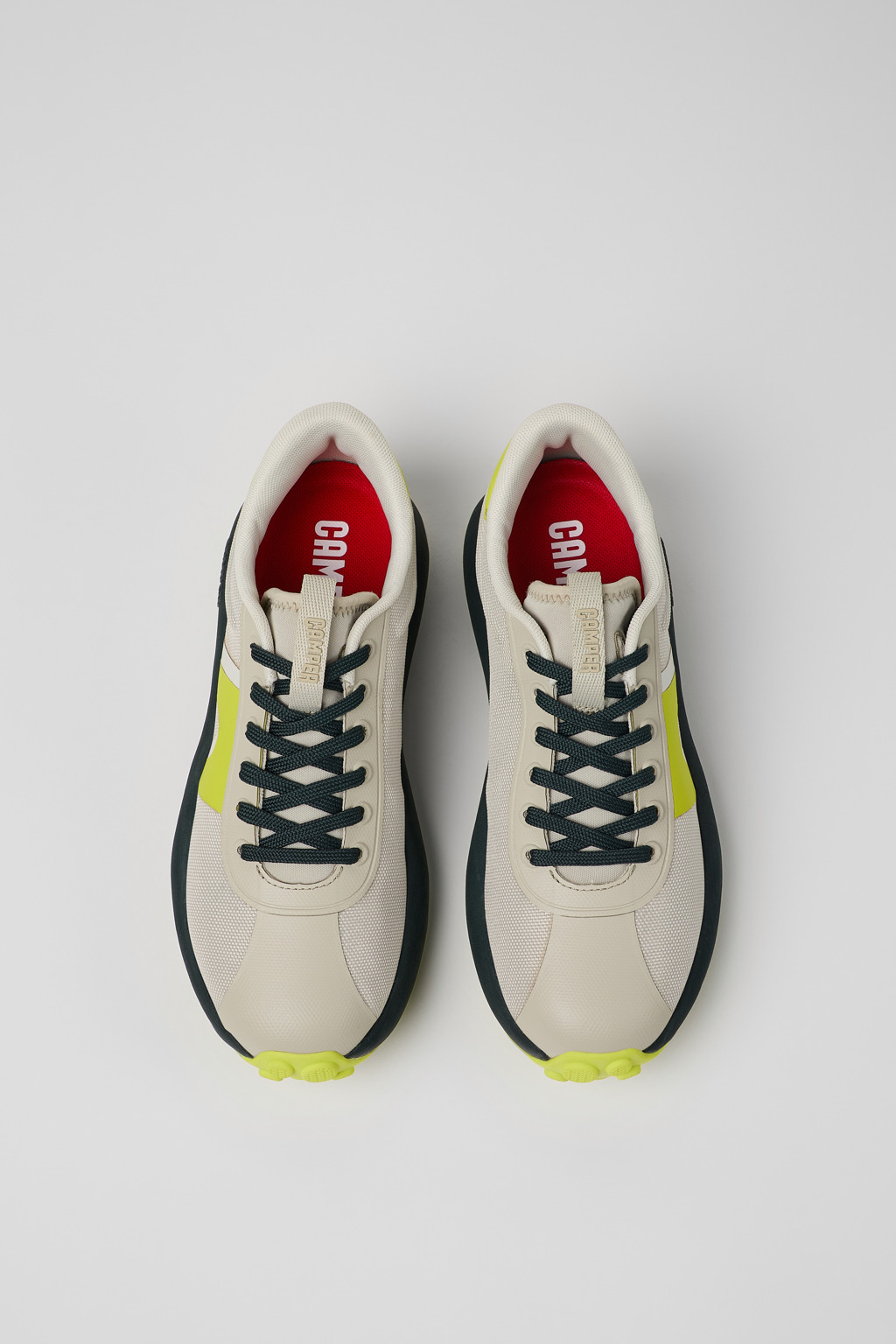 Pelotas Athens Gray-yellow Textile Sneaker for Women - Image 4