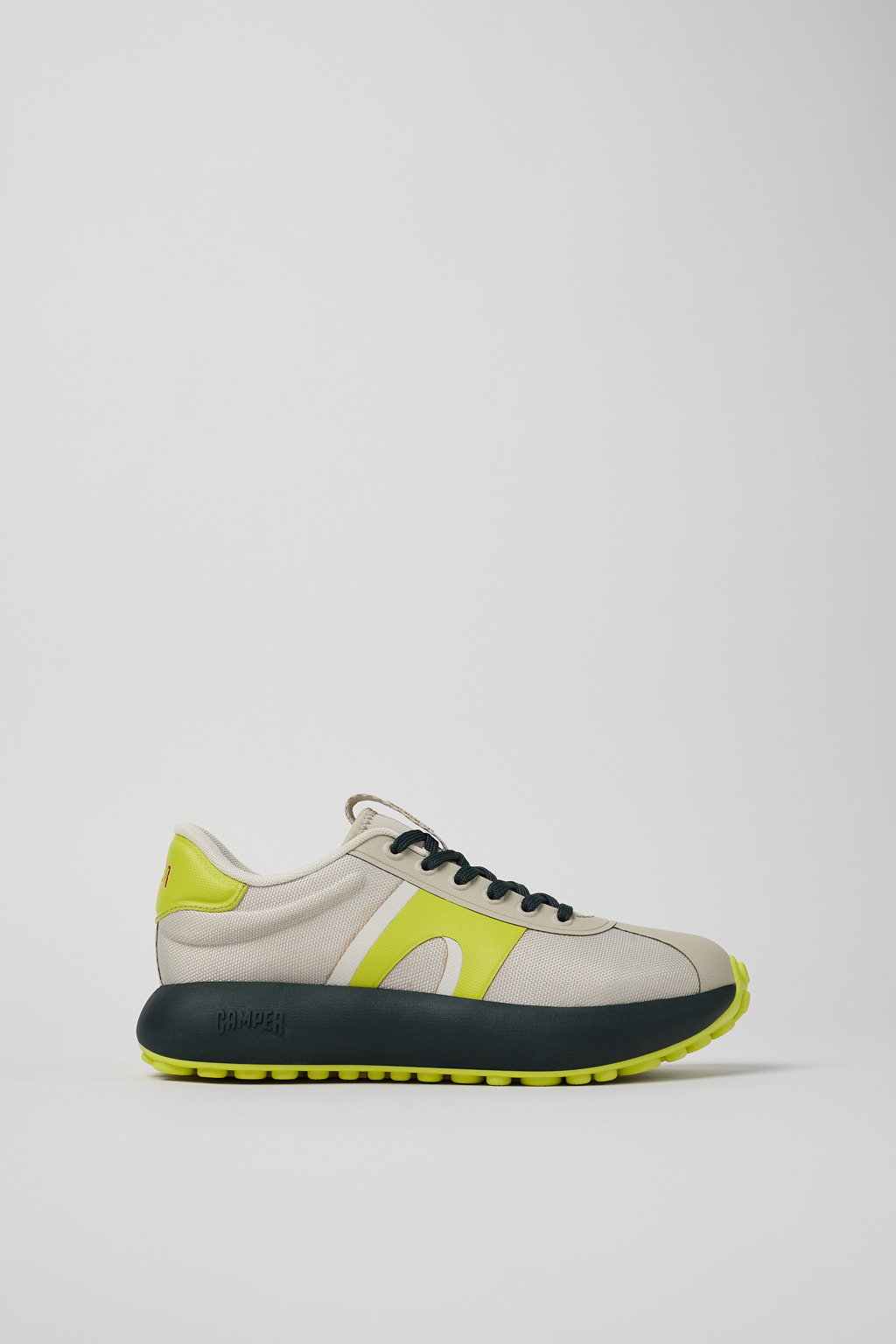 Pelotas Athens Gray-yellow Textile Sneaker for Women - Image 2