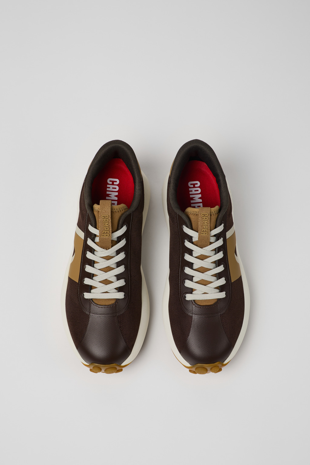 Pelotas Athens Brown Textile Sneaker for Women - Image 4