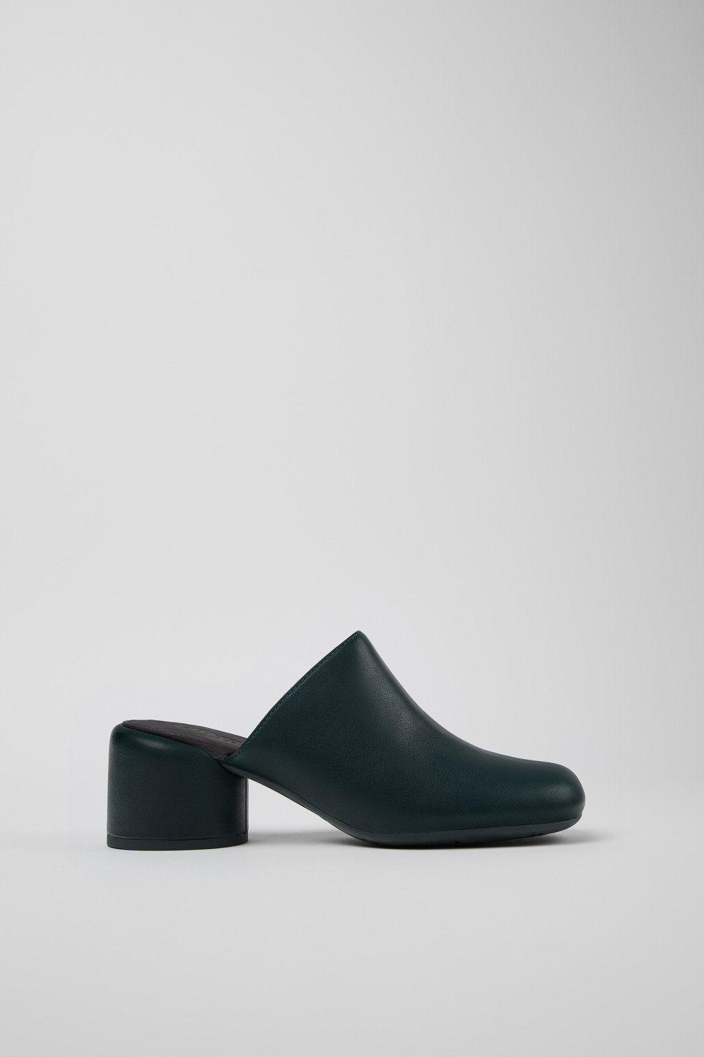 Niki Green Leather Clogs for Women - Image 2