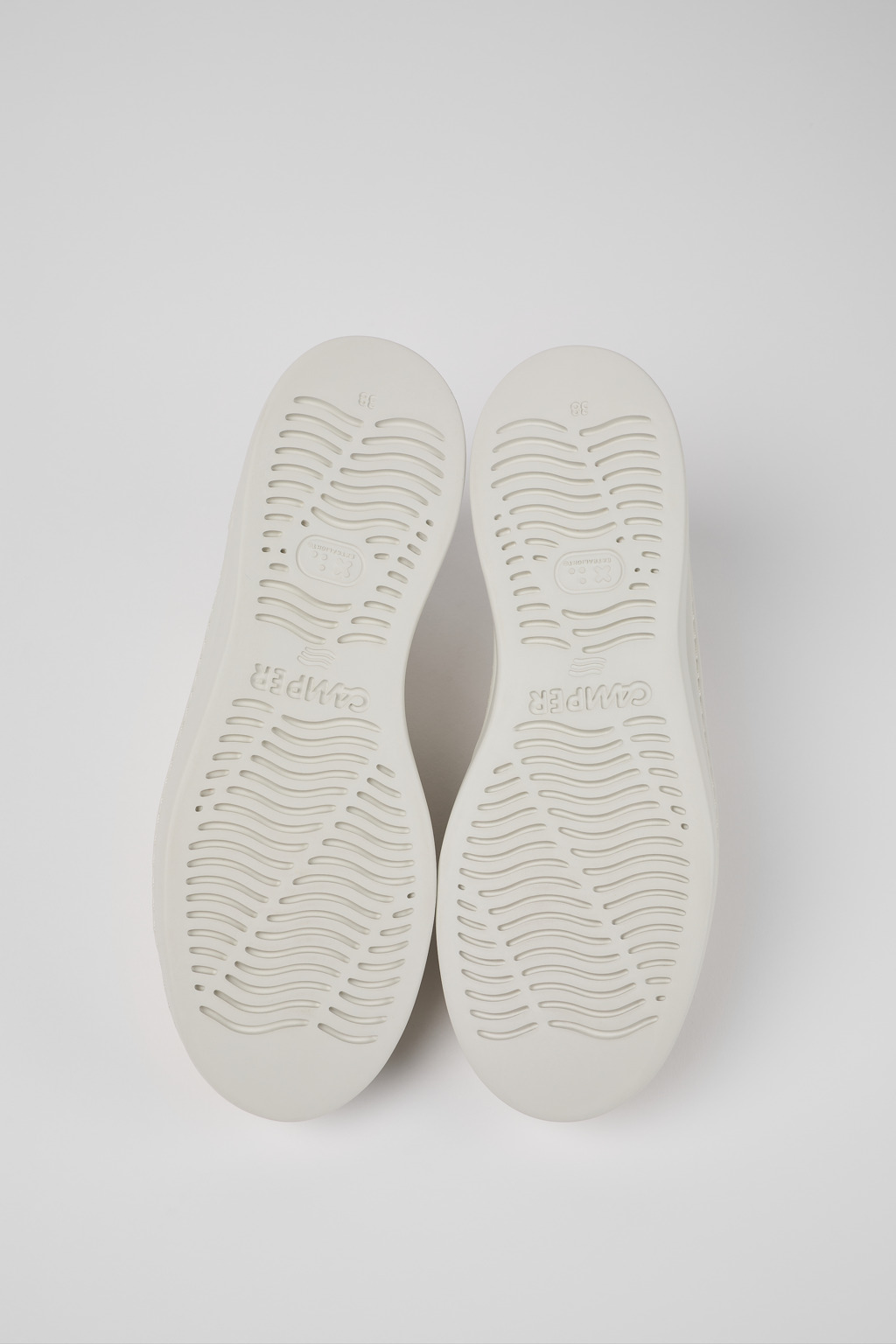 Runner White Textile Sneaker for Women - Image 5