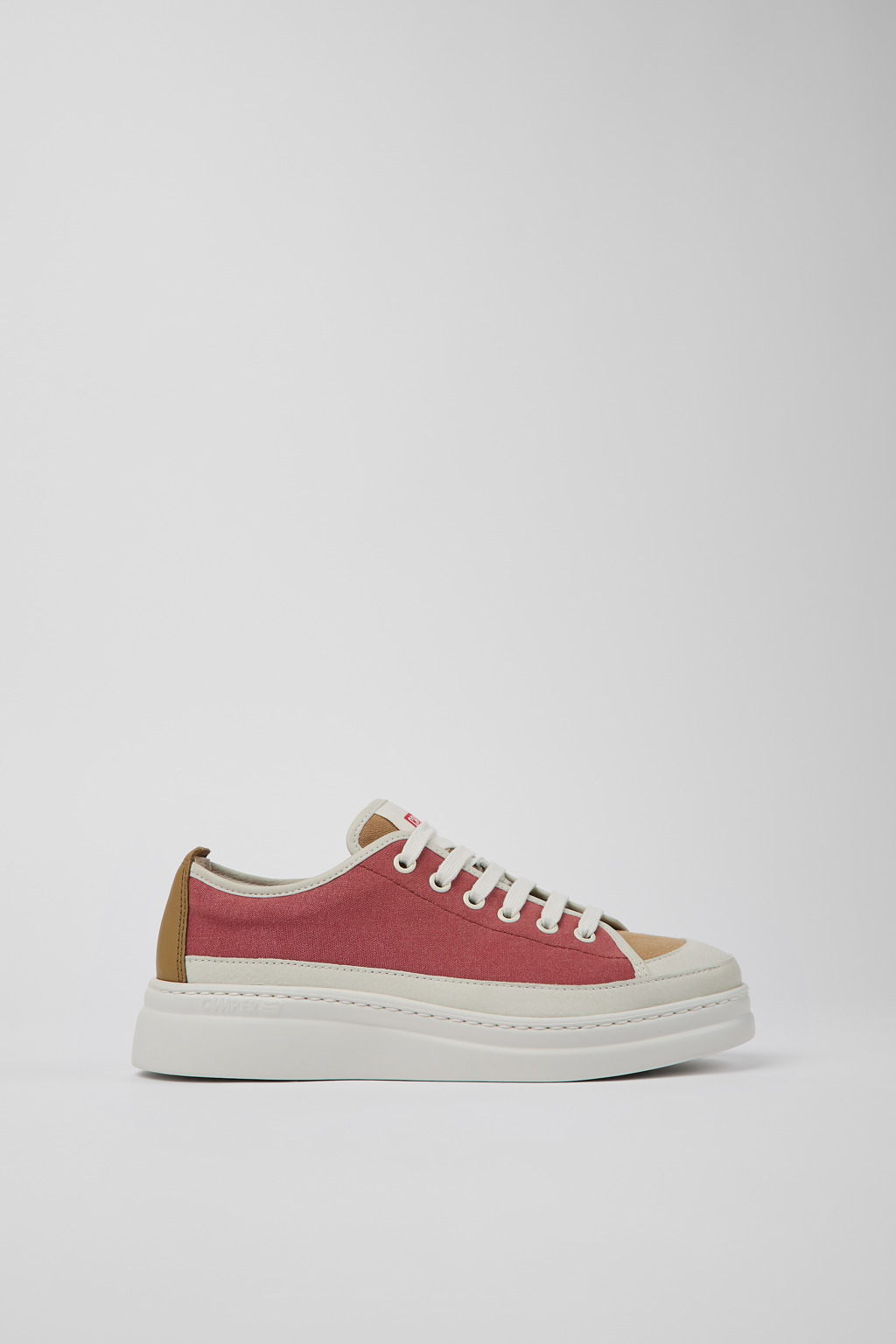 Twins Multicolored Textile/Leather Sneaker for Women - Image 2
