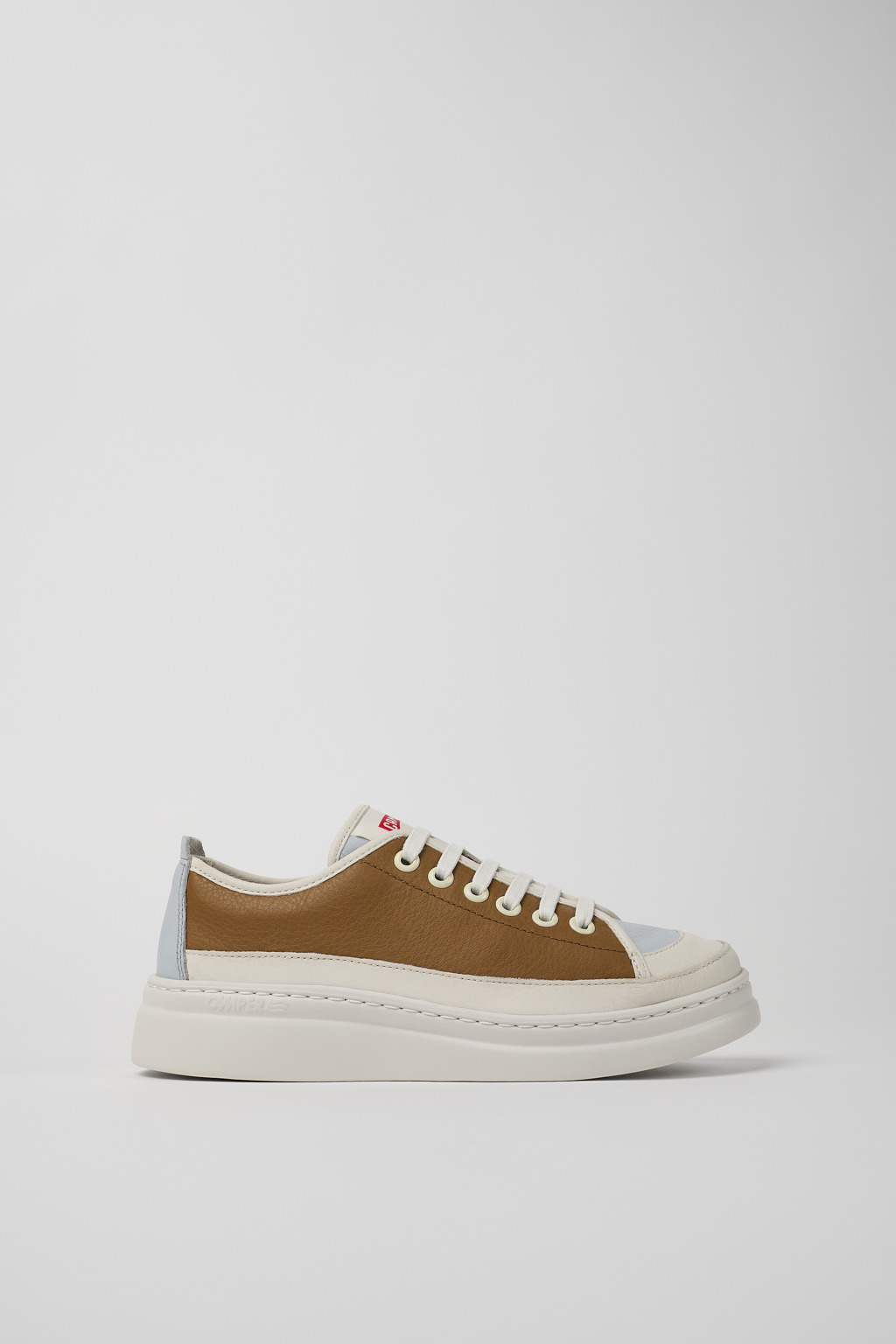 Twins Multicolored Leather Sneaker for Women - Image 2