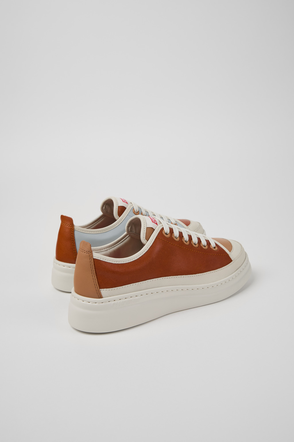 Twins Multicolor Leather Women's Sneaker. - Image 3