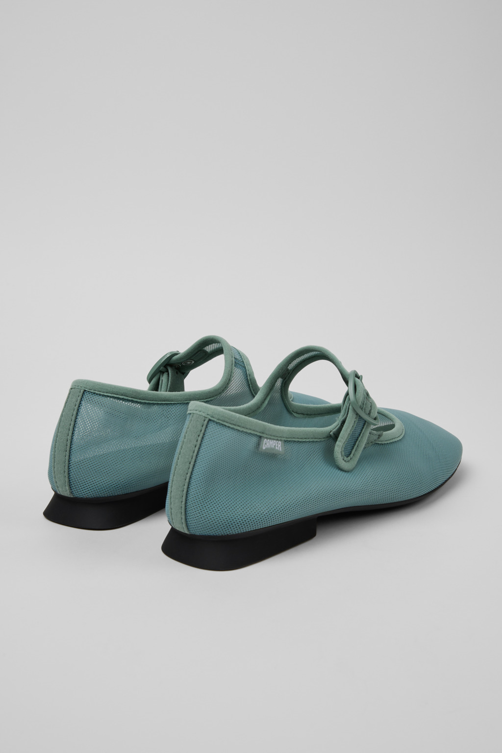 Casi Myra Green Recycled PET Women's Shoe. - Image 3