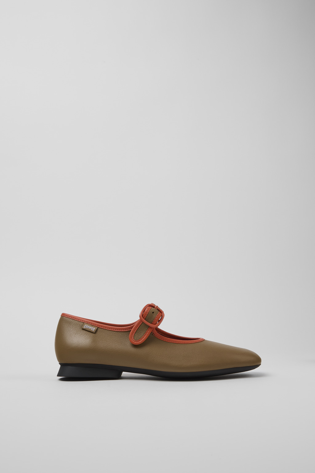 Twins Multicolor Leather Ballerinas for Women. - Image 2