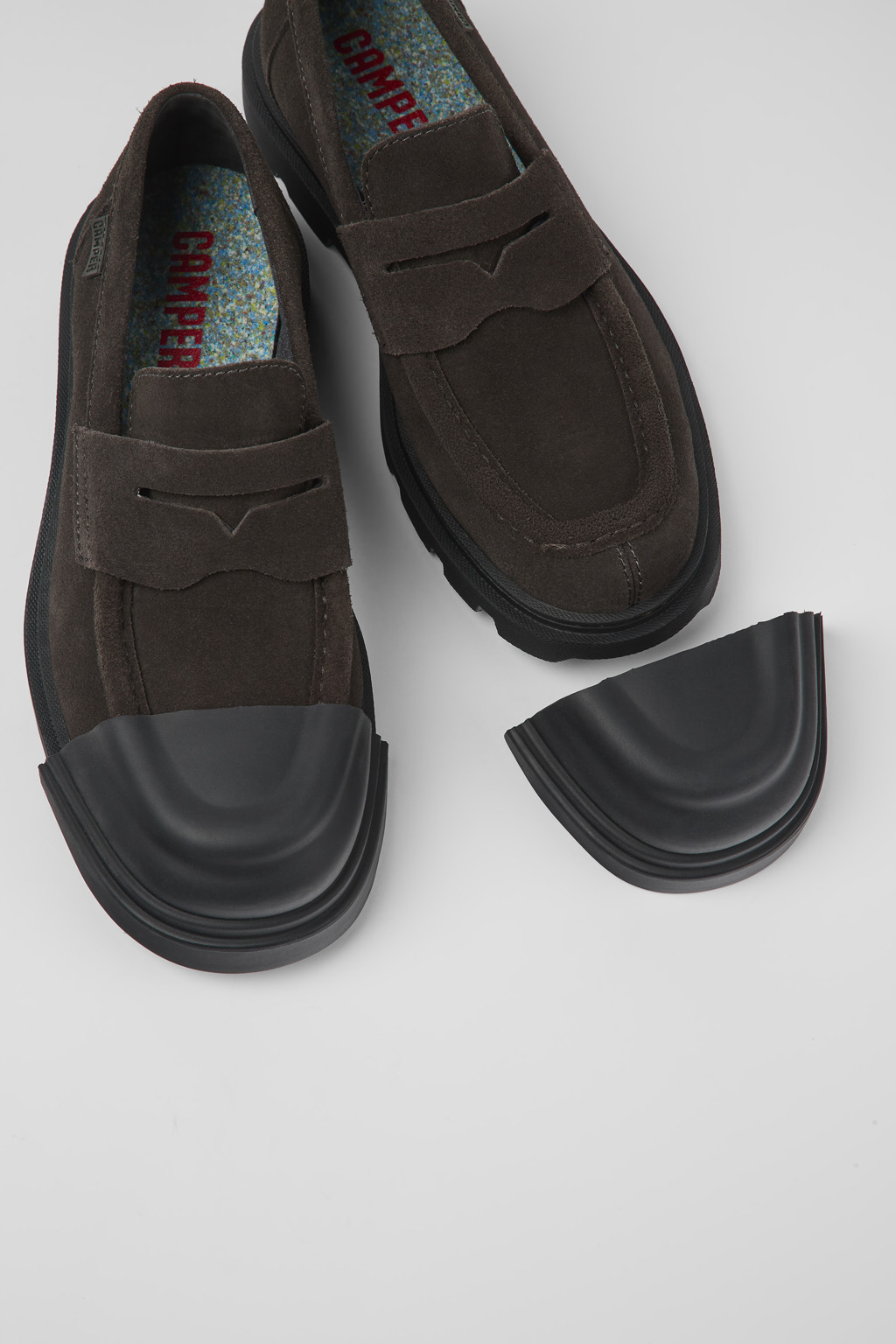 Junction Gray Nubuck Loafer for Women - Image 6