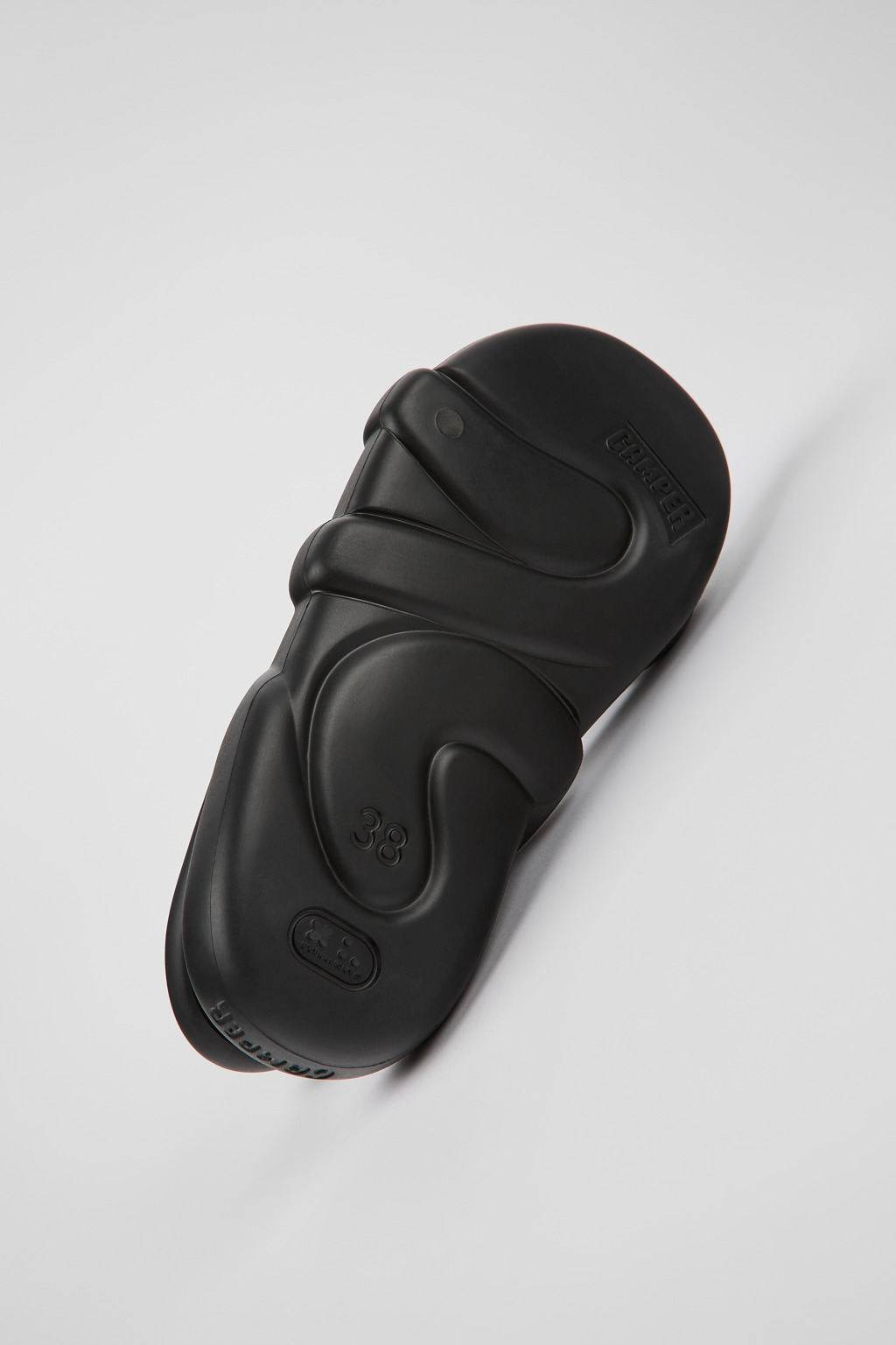 Kobarah Flat Black Sandals for Women. - Image 5