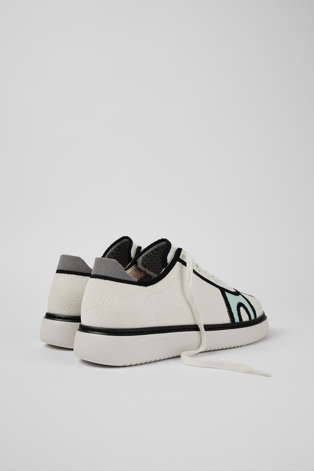 Runner K21 White Textile Sneaker for Women - Image 3