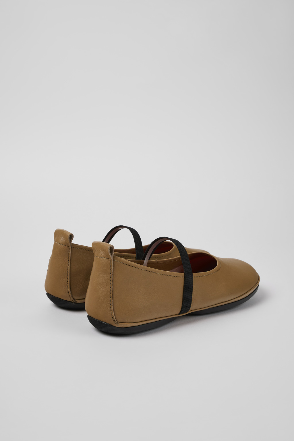 Right Brown Leather Mary Jane for Women - Image 3