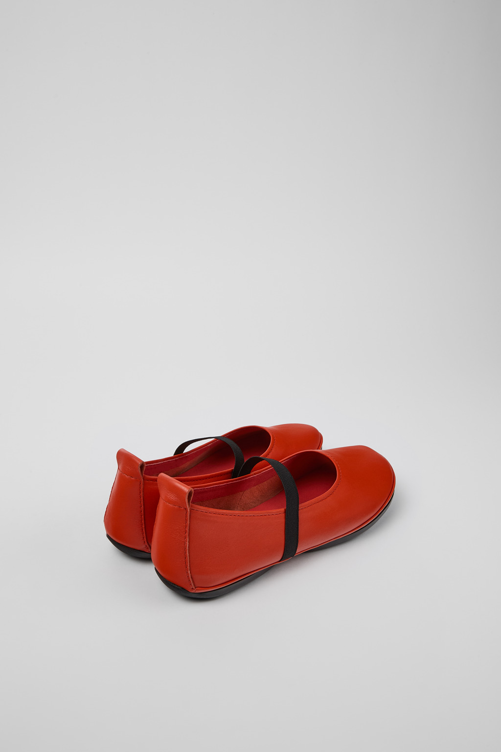 Right Red Leather Mary Jane for Women - Image 3