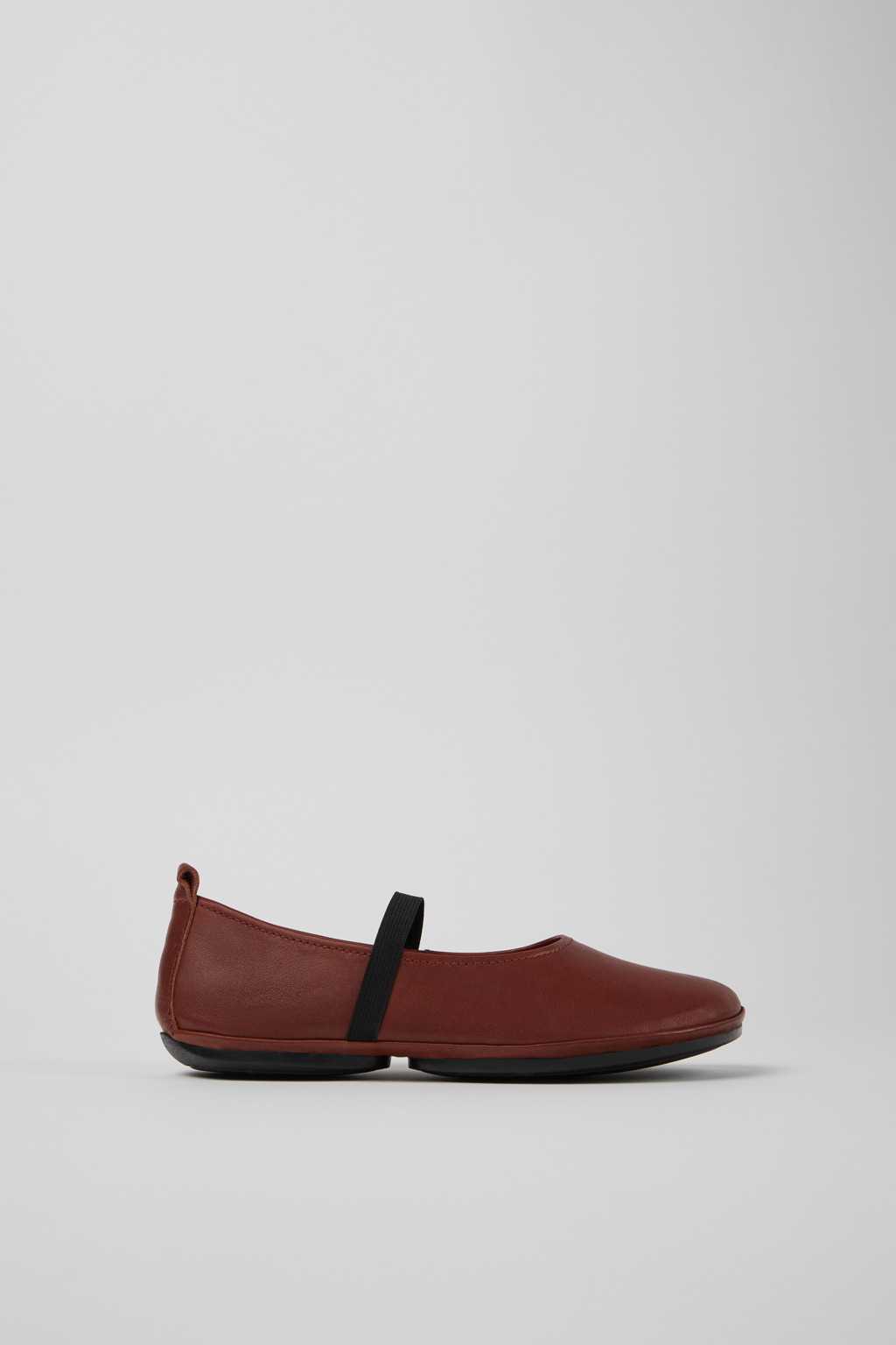 Right Red Leather Women's Shoes. - Image 2