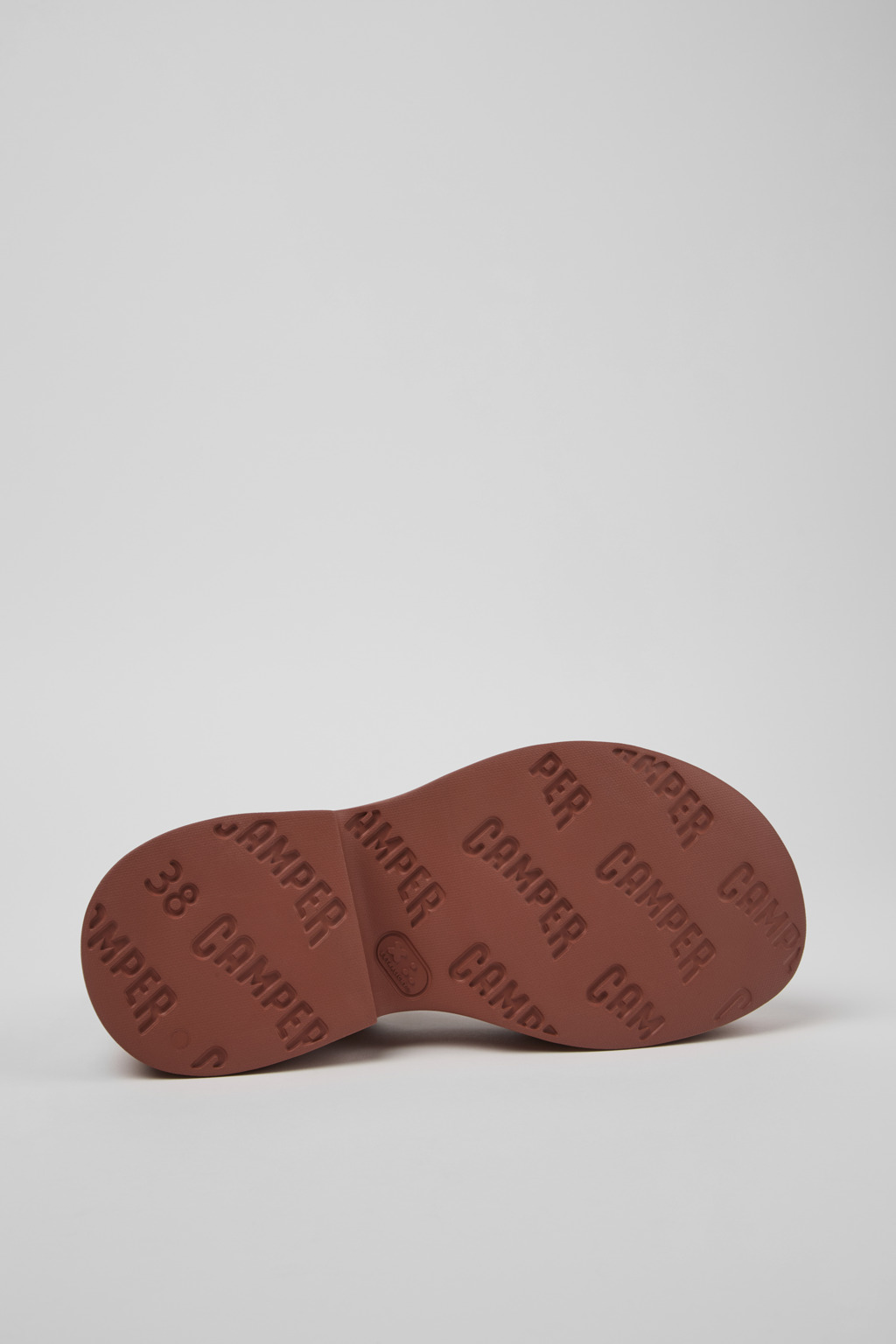 Tasha Red Leather Sandal for Women - Image 5