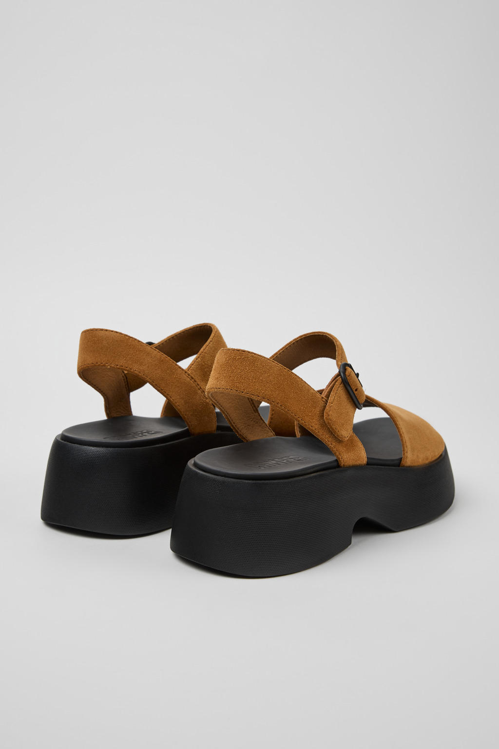 Tasha Brown Nubuck Sandals for Women. - Image 3