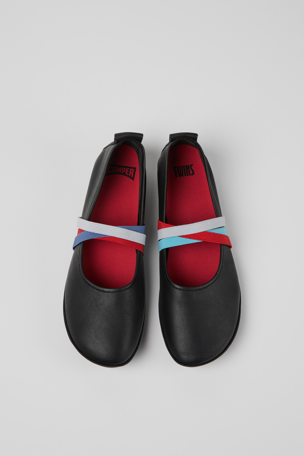 Twins Black Leather Moccasins and Ballerinas for Women. - Image 4