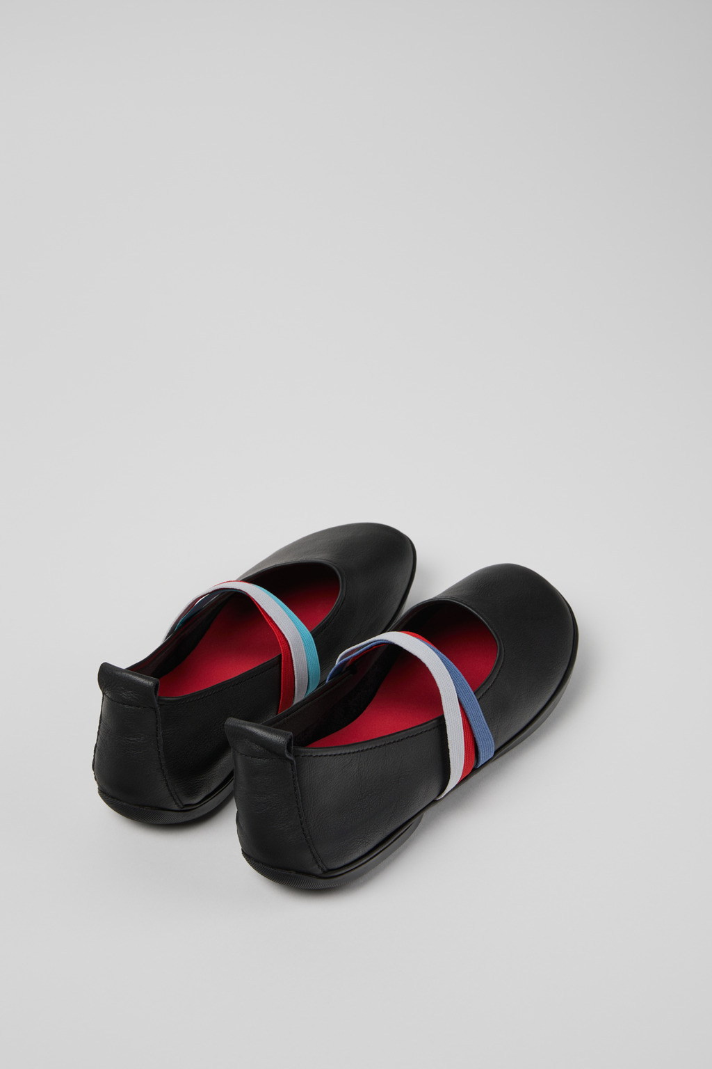 Twins Black Leather Moccasins and Ballerinas for Women. - Image 3