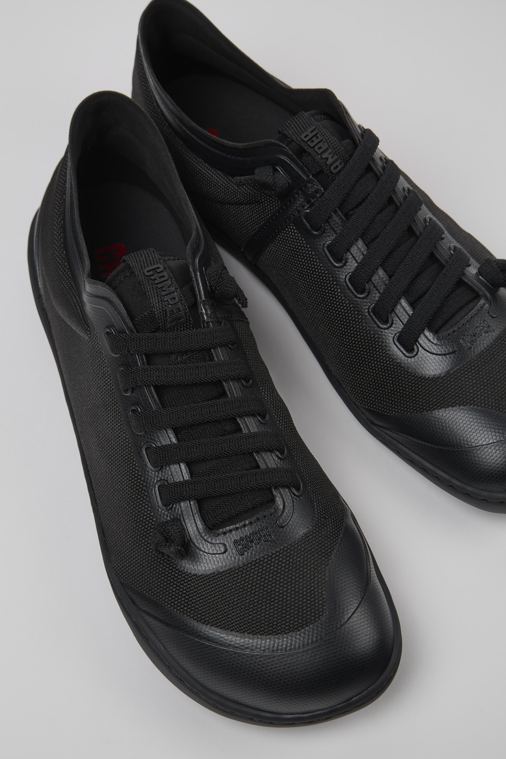 Peu Black Textile Shoes for Women