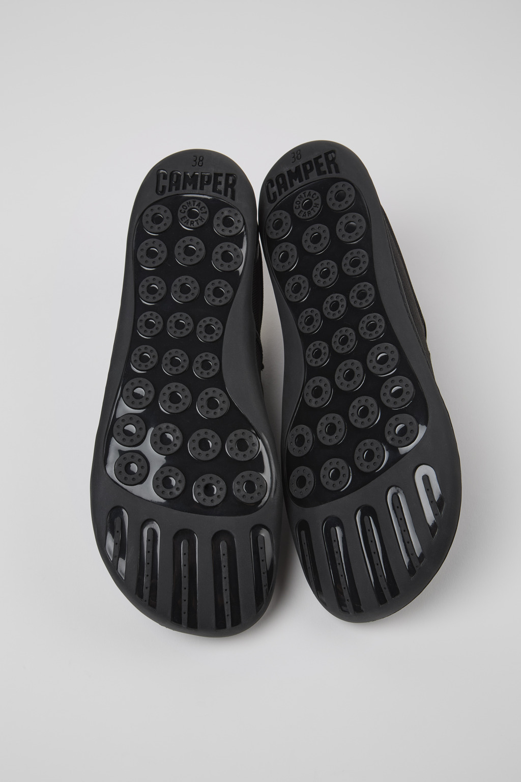 Peu Black Textile Shoes for Women - Image 5
