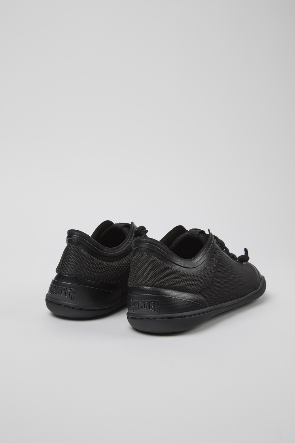 Peu Black Textile Shoes for Women - Image 3