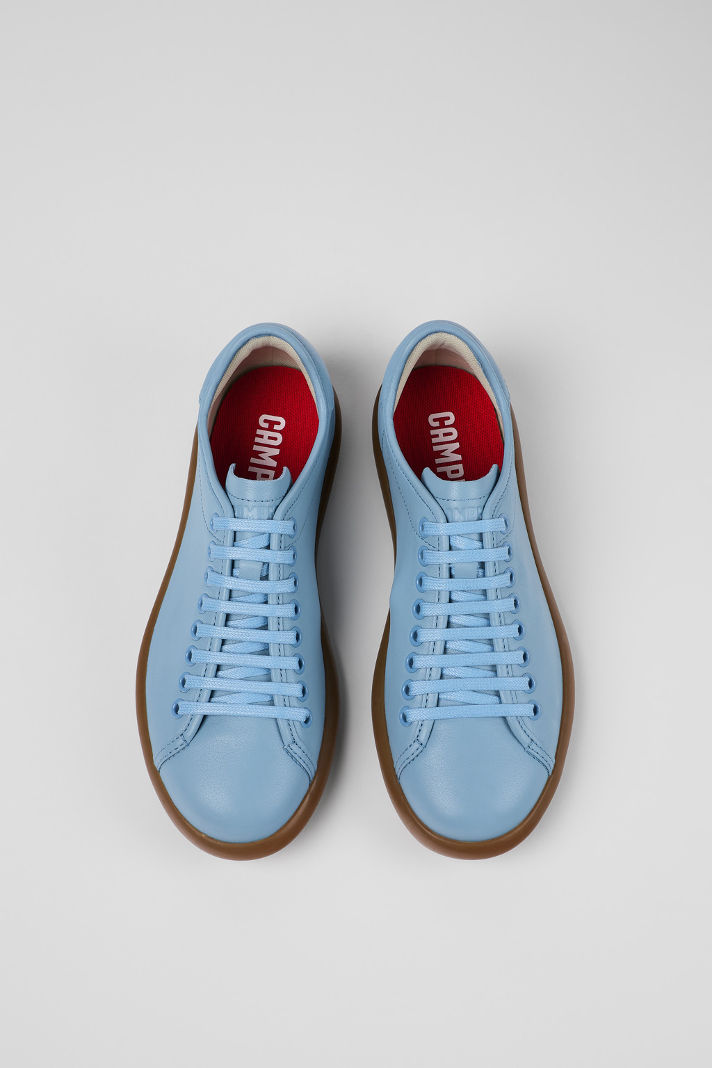 Pelotas Soller Blue Leather Sneaker for Women - Image 4