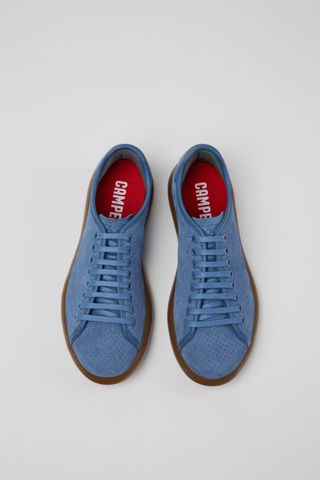 Pelotas Soller Blue Nubuck Sneakers for Women. - Image 4