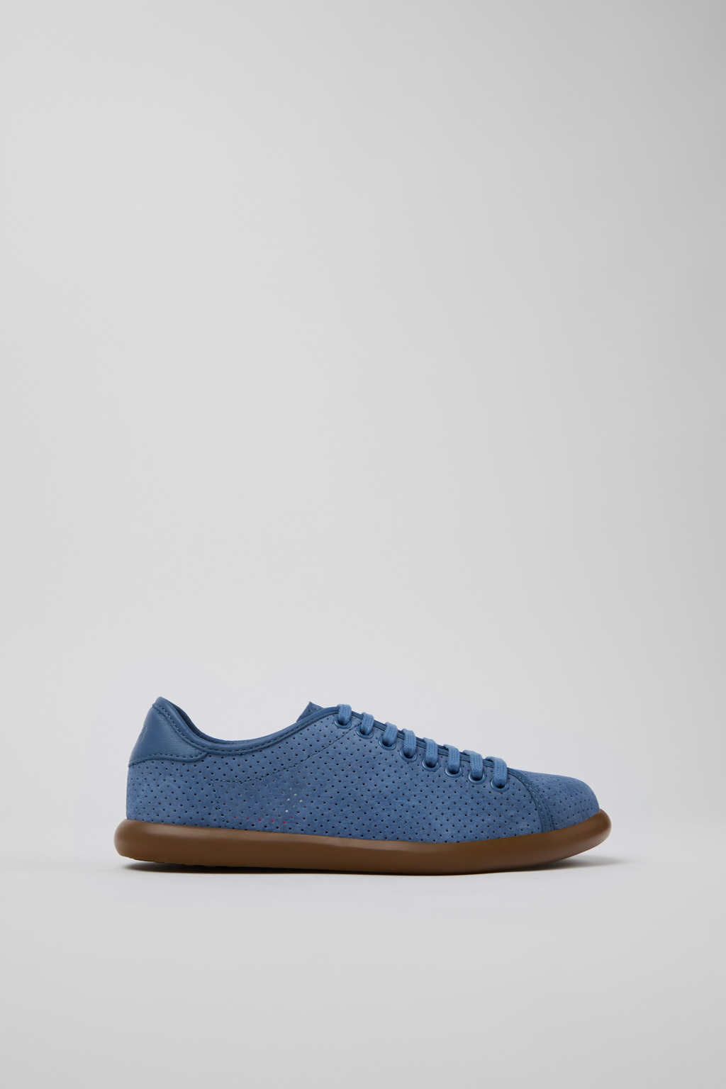 Pelotas Soller Blue Nubuck Sneakers for Women. - Image 2