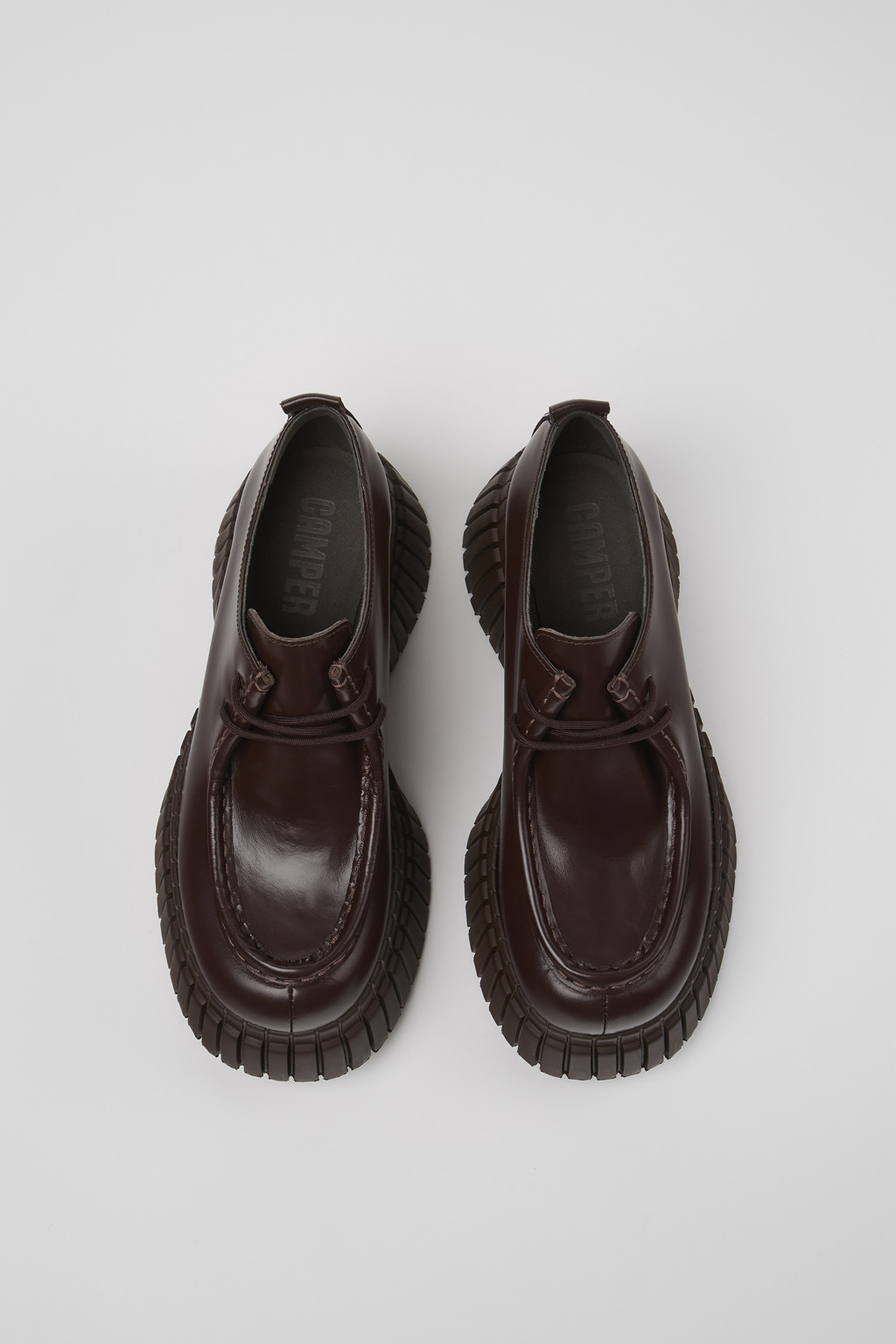 BCN Brown leather shoes for women - Image 4