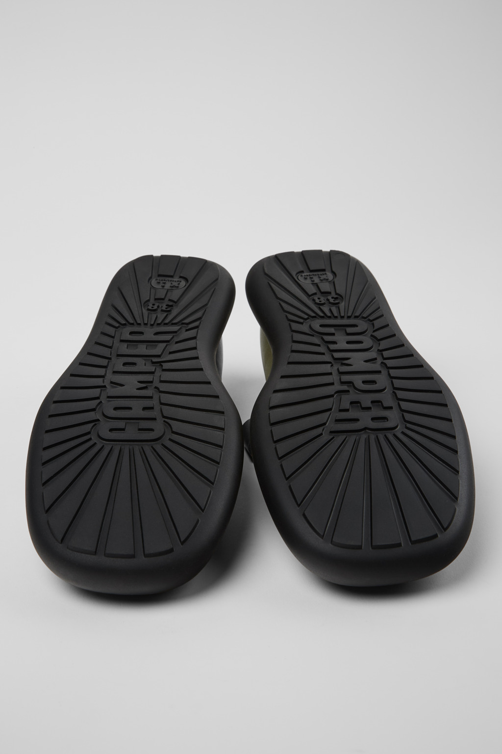Onda Green Leather Women's Shoe. - Image 5
