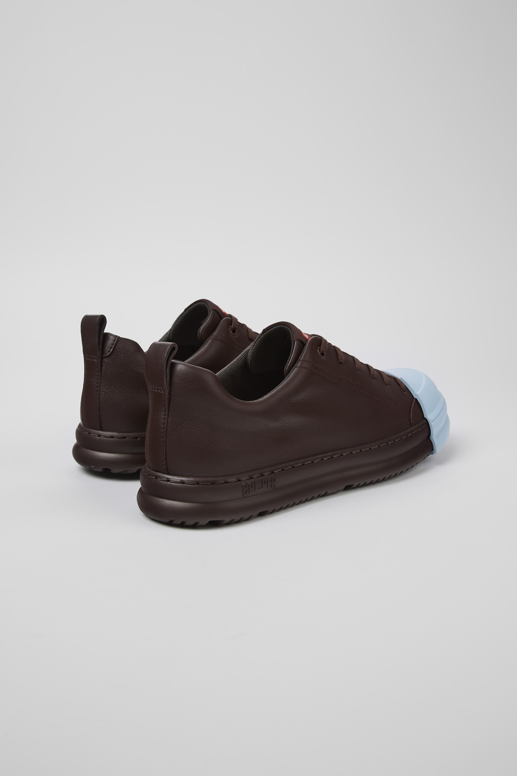 Junction Runner Burgundy leather sneakers for women - Image 3