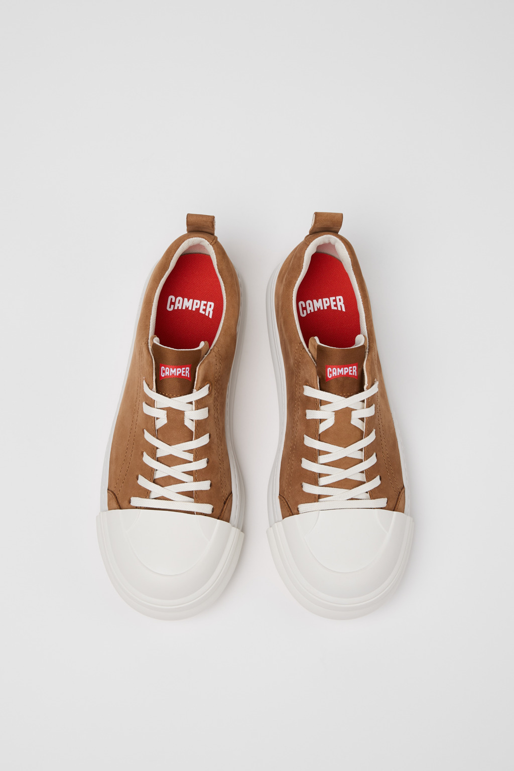 Junction Runner Brown Nubuck Sneakers for Women. - Image 4