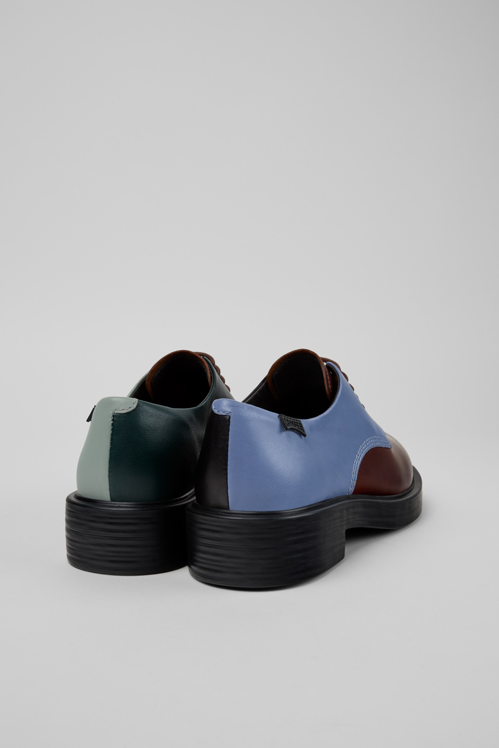 Twins Multicolor Leather Shoes for Women. - Image 4