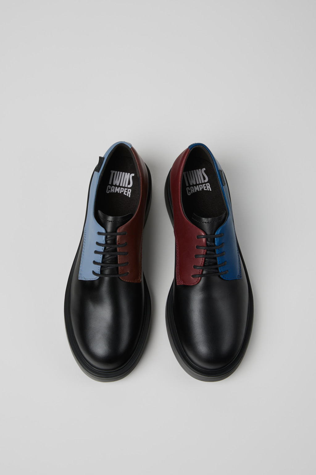 Twins Multicolor Leather Shoes for Women. - Image 4
