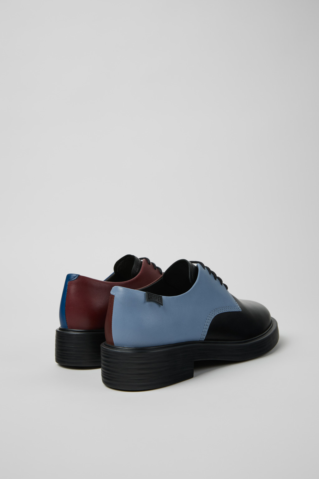 Twins Multicolor Leather Shoes for Women. - Image 3