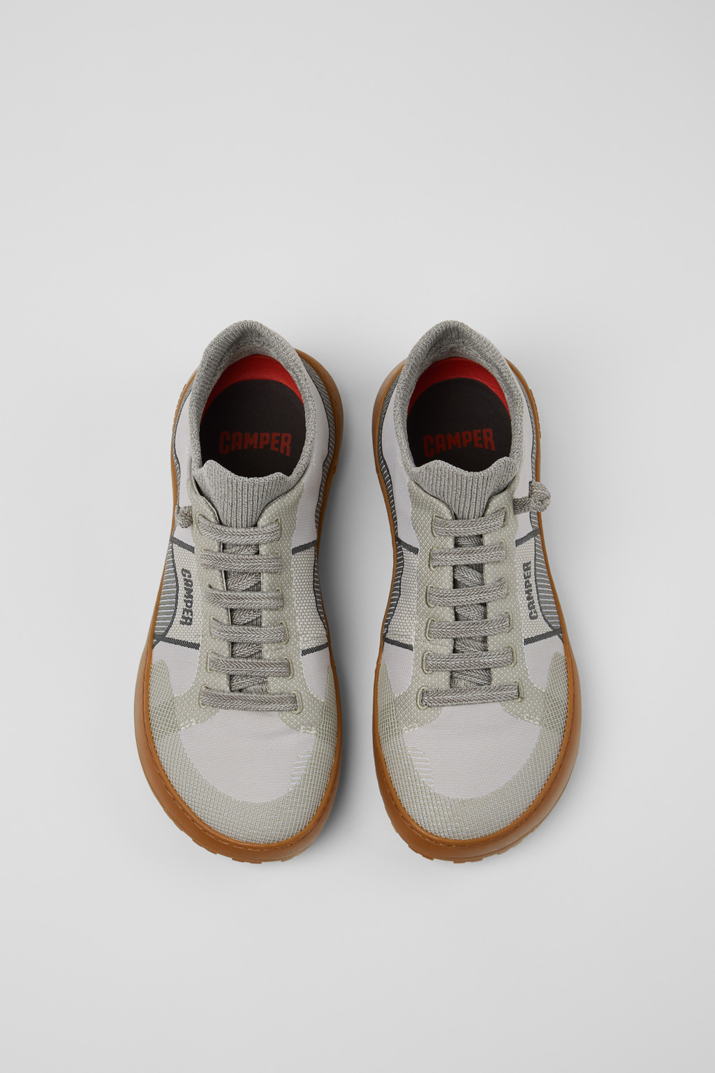 Peu Serra 360º Durable Gray Engineered Material Sneakers for Women - Image 5