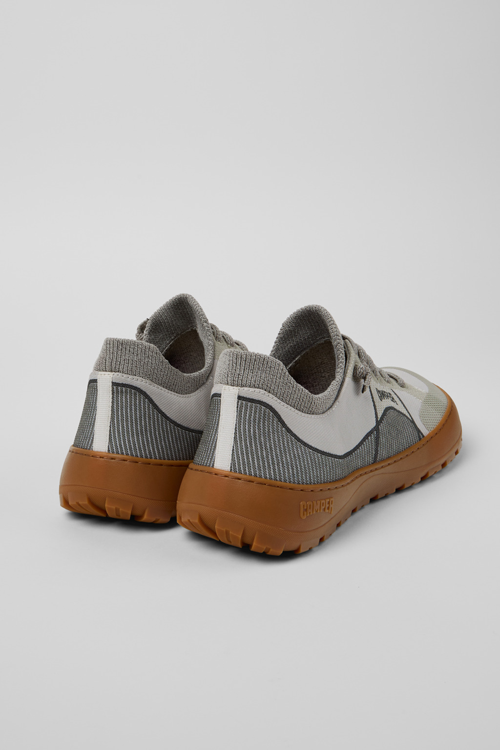 Peu Serra 360º Durable Gray Engineered Material Sneakers for Women - Image 4