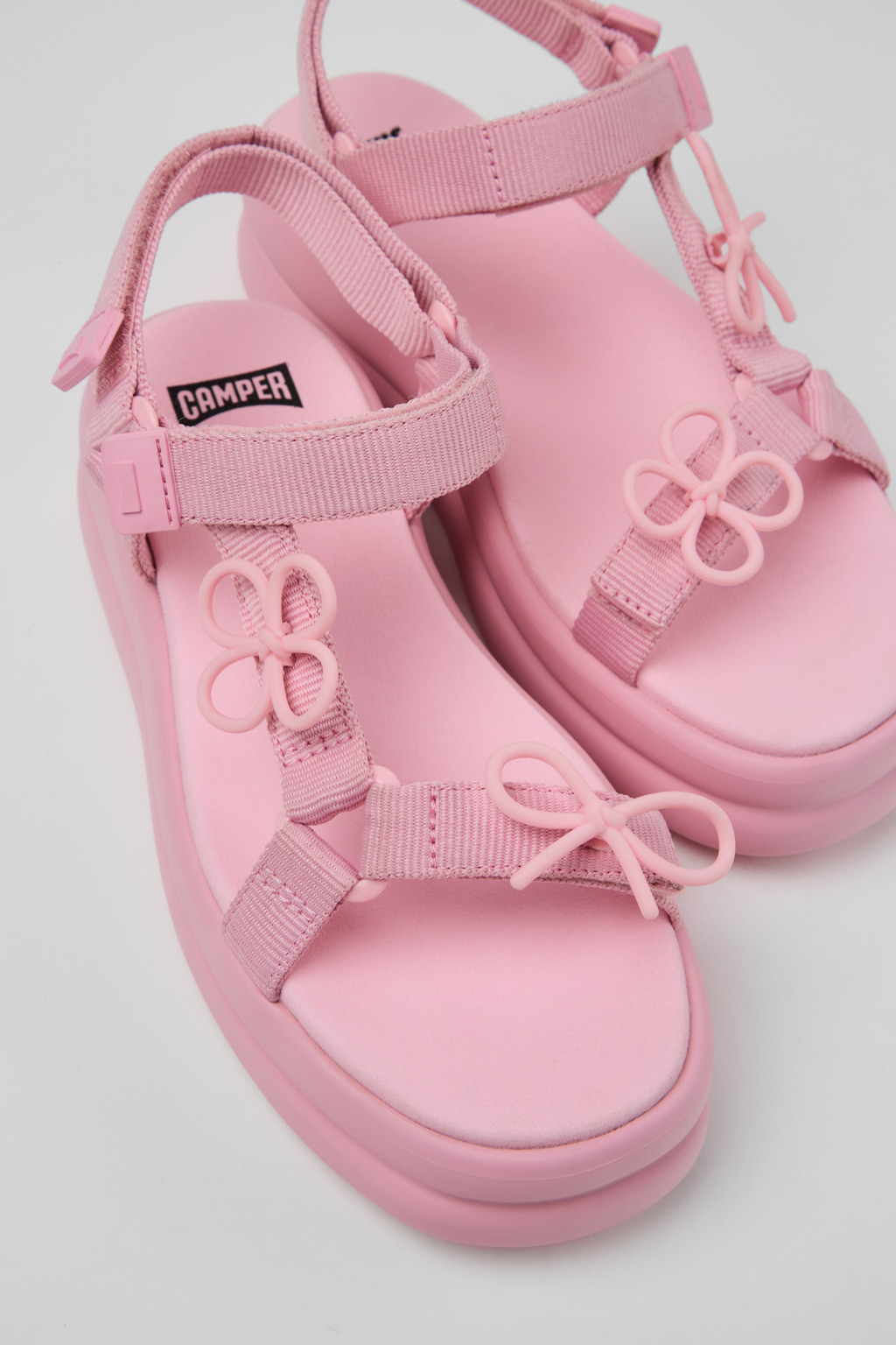Twins Pink Recycled PET Sandals for Women. - Image 6
