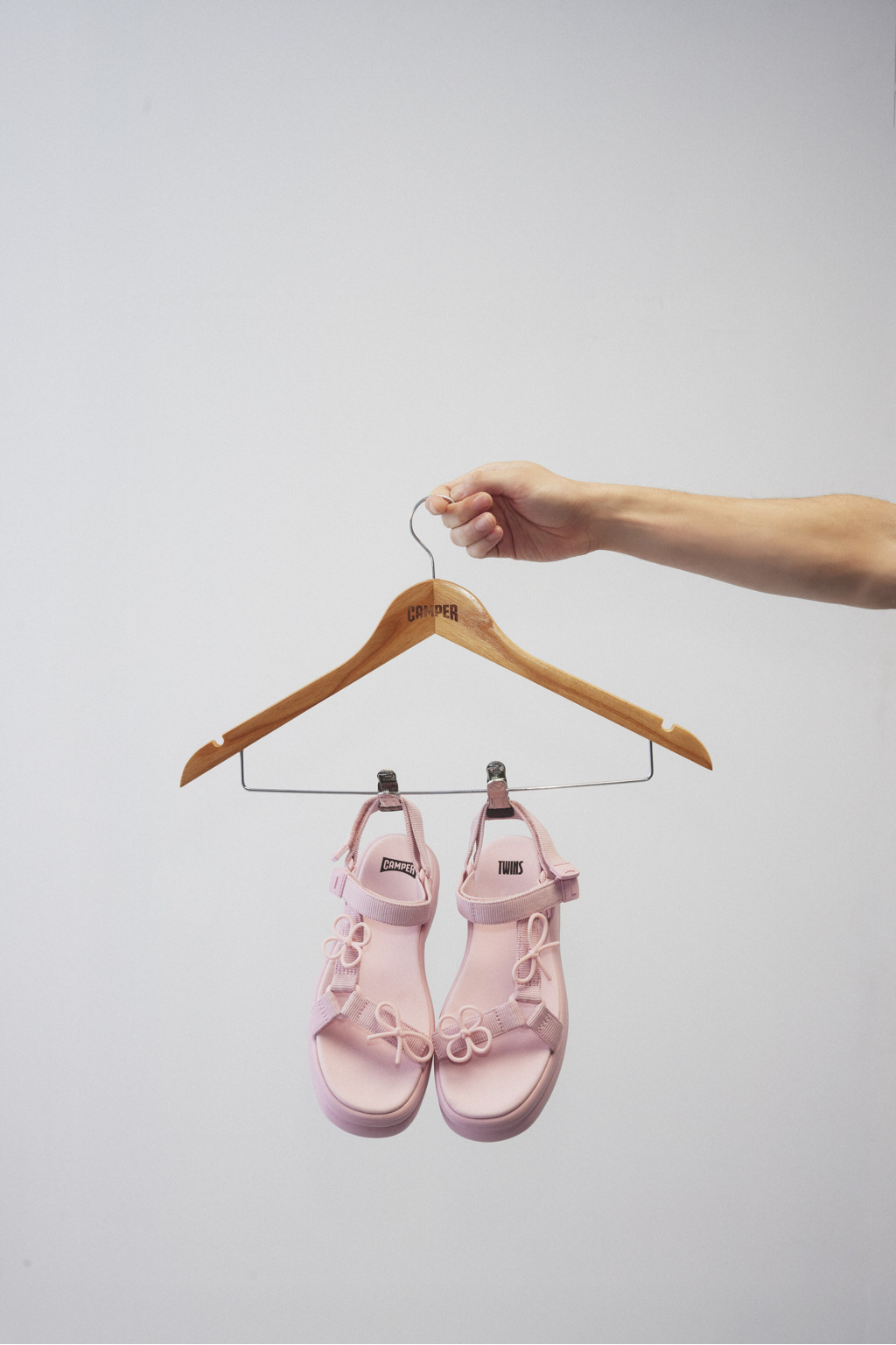 Twins Pink Recycled PET Sandals for Women. - Image 2