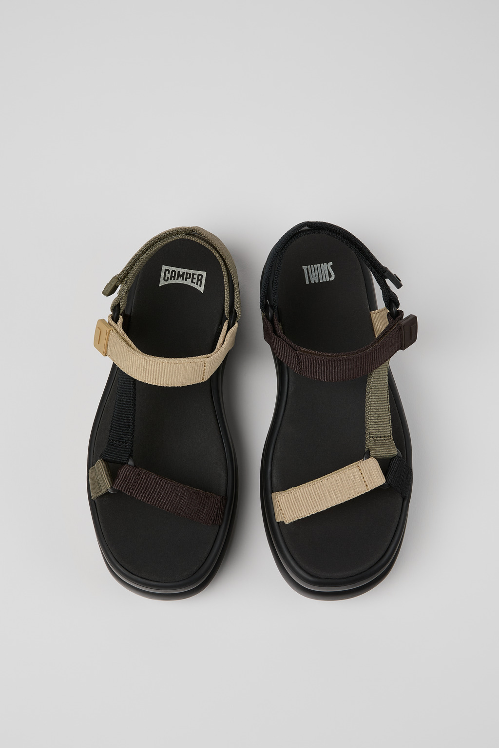 Twins Multicolor Recycled PET Sandals for Women. - Image 4