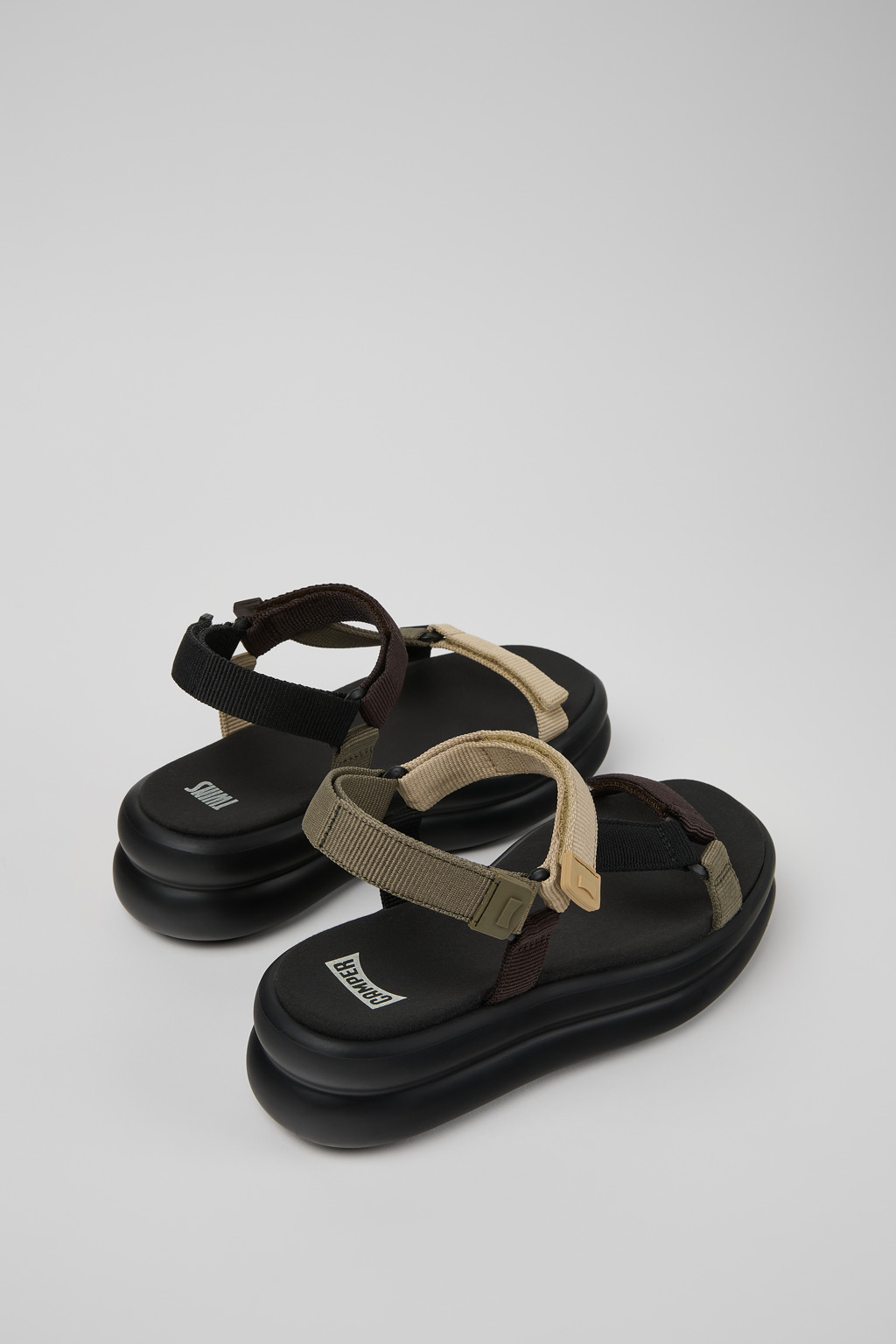 Twins Multicolor Recycled PET Sandals for Women. - Image 3