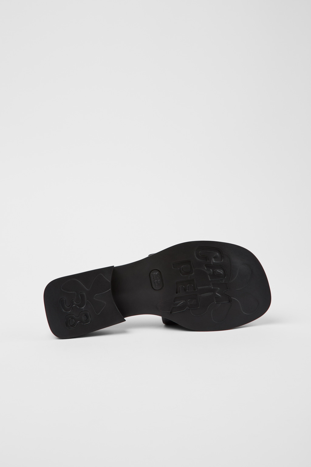 Dana Black Leather Sandals for Women. - Image 5
