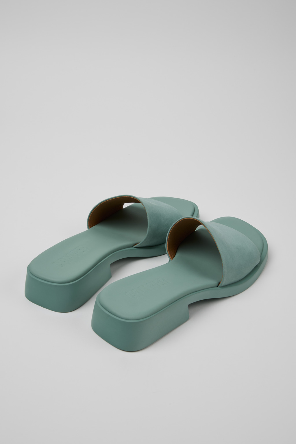 Dana Green Nubuck Sandals for Women. - Image 3