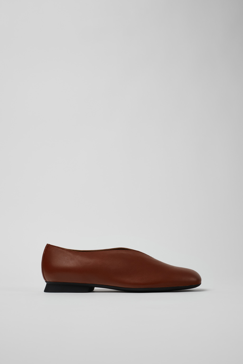 Casi Myra Red Leather Shoes for Women. - Image 2