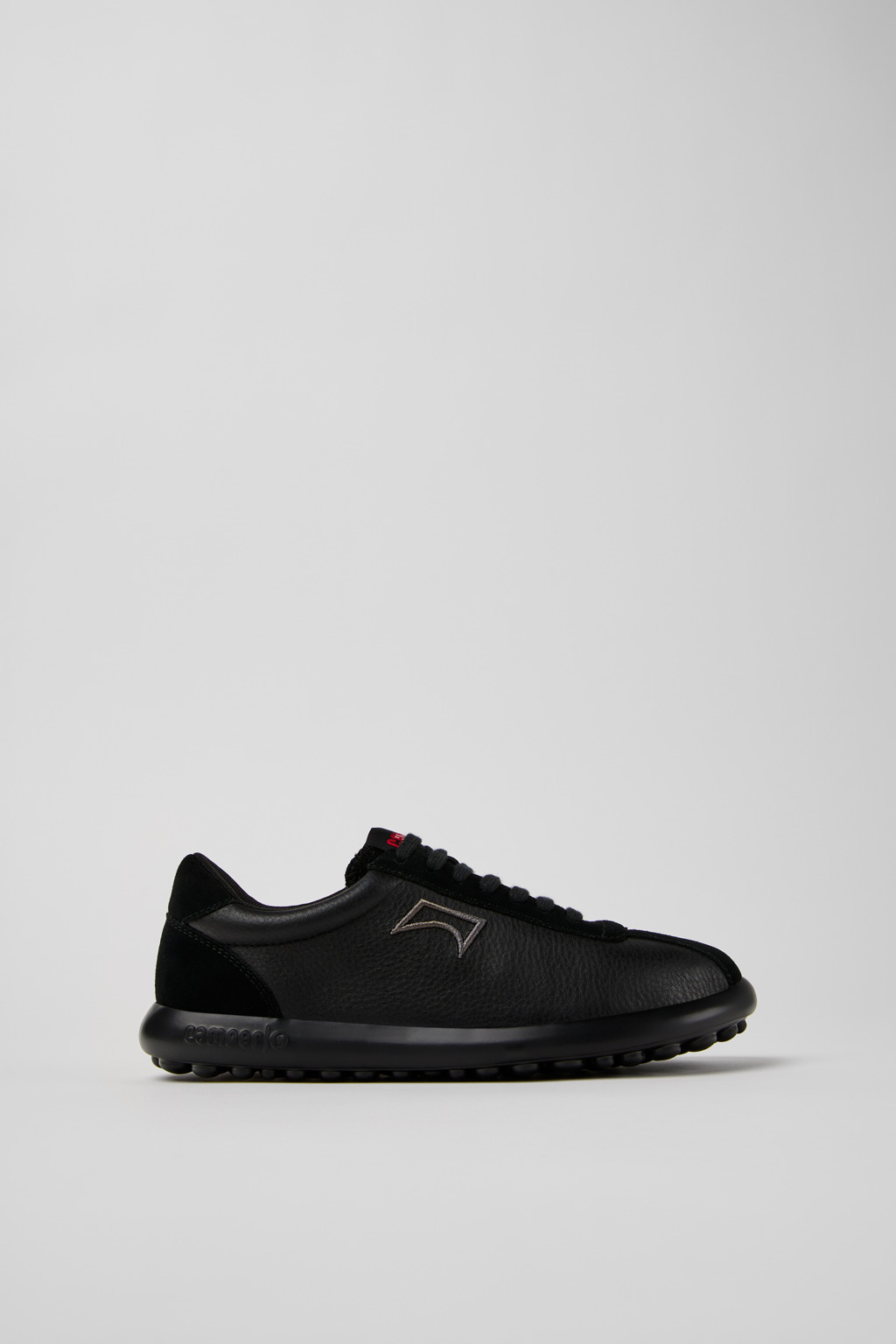 Pelotas XLF Black Leather and Nubuk Sneakers for Women. - Image 2