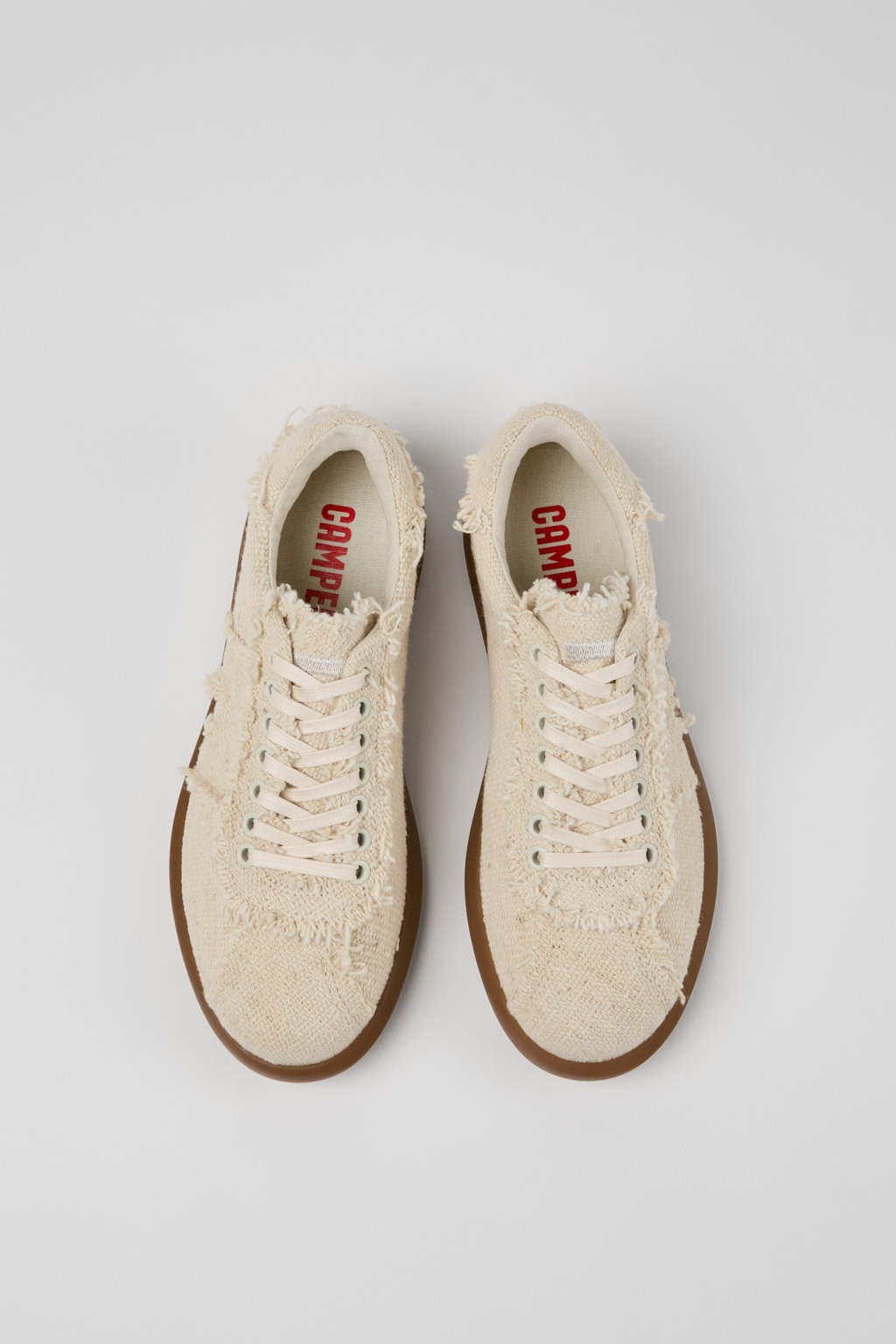 Pelotas Soller Beige Organic Cotton Sneakers for Women. - Image 4