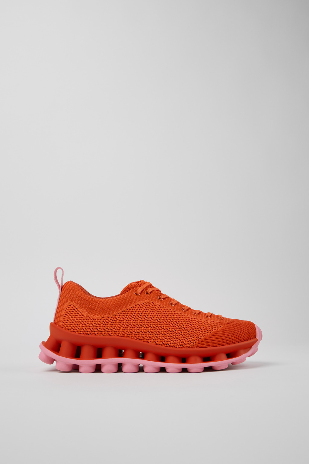 Camper x SUNNEI - PELOTISSIMA Pink, Orange and Red Textile Sneakers for Women. - Image 2