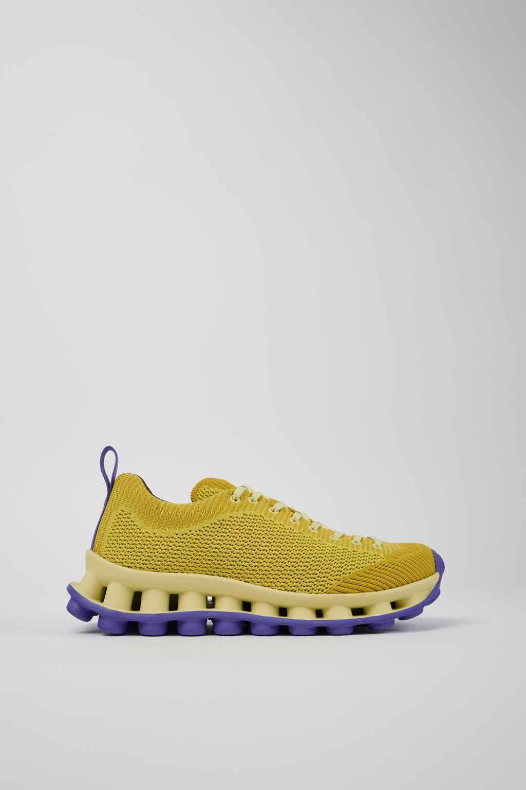 Camper x SUNNEI - PELOTISSIMA Yellow and Blue Textile Women's Sneakers. - Image 2