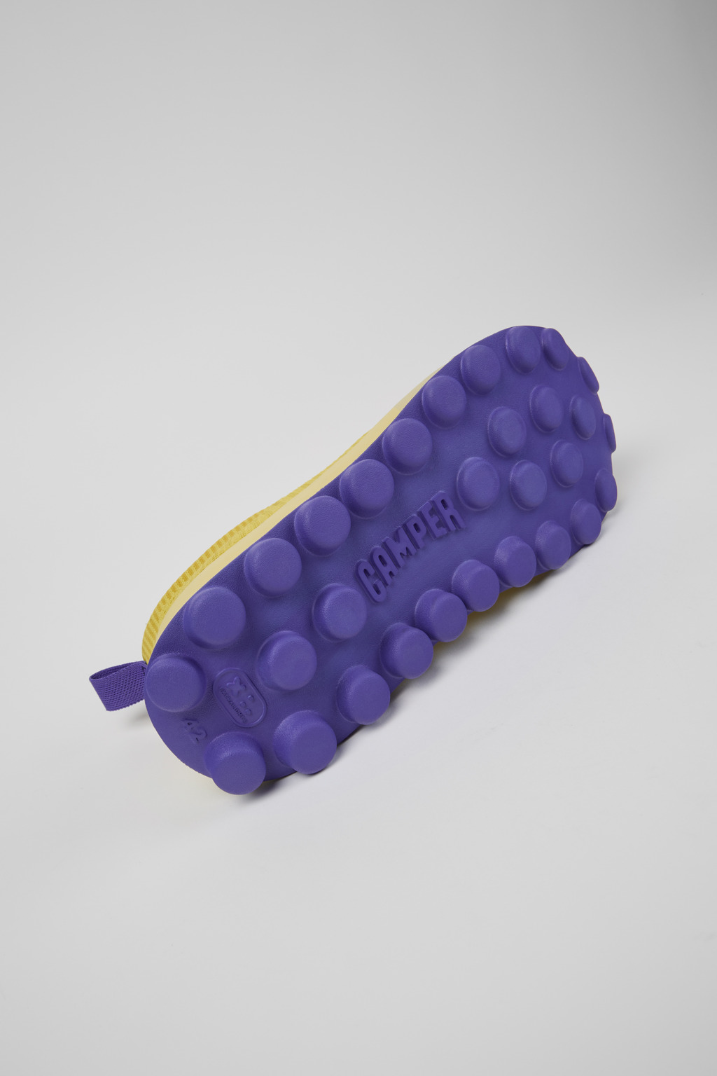 Camper x SUNNEI - PELOTISSIMA Yellow and Blue Textile Women's Sneakers. - Image 5