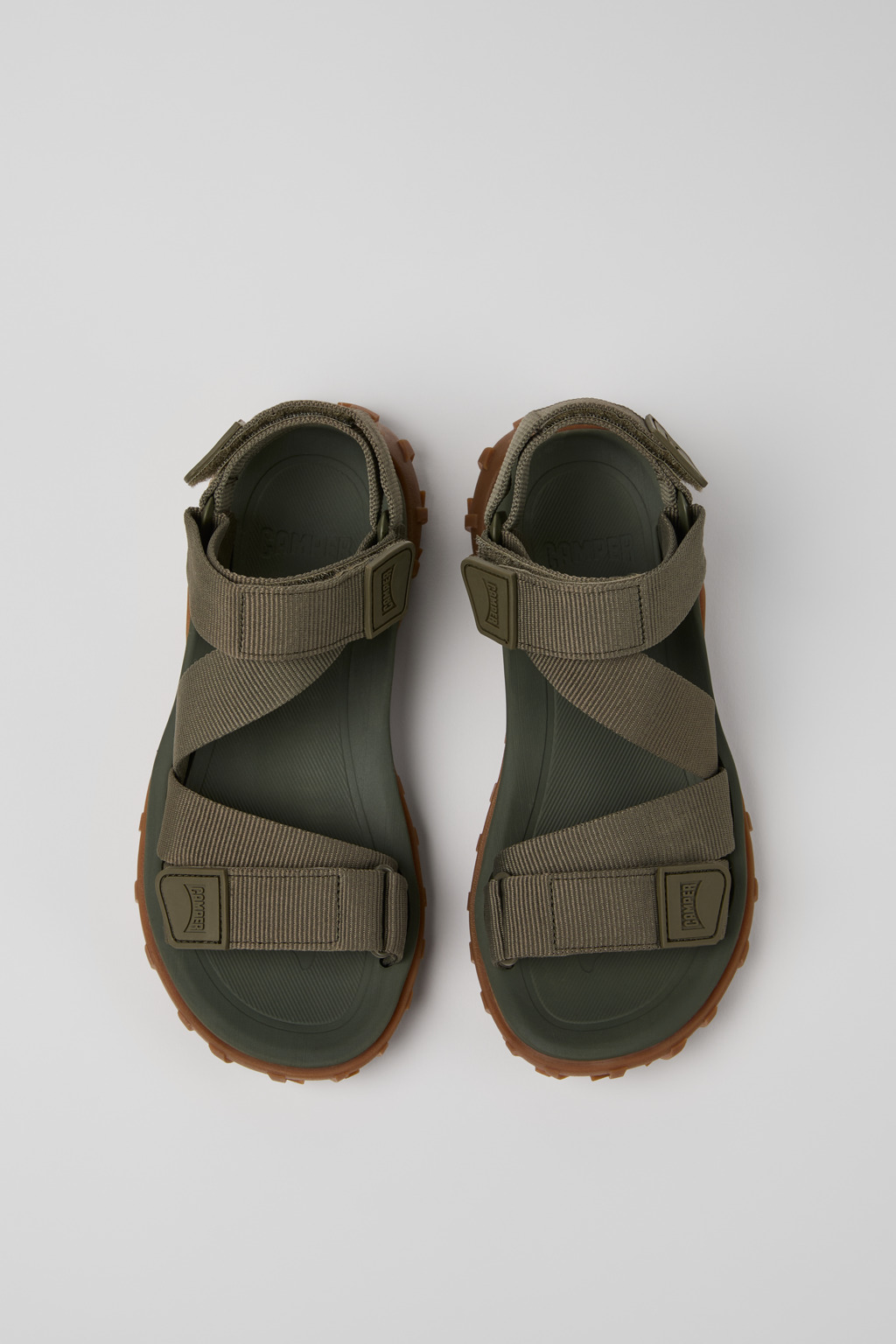 Drift Trail Sandal Green Recycled PET Sandals for Women. - Image 4